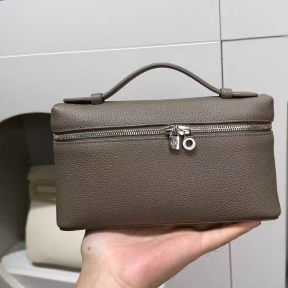 Loro Piana Elephant Grey Handbag